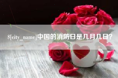 固安中国的消防日是几月几日？