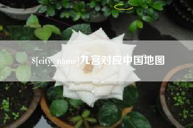 固安九宫对应中国地图