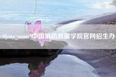 固安中国消防救援学院官网招生办