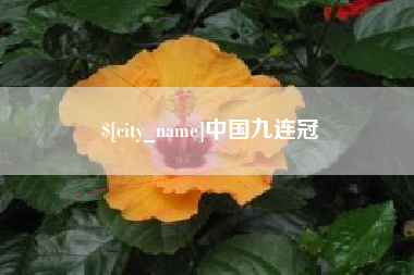固安中国九连冠