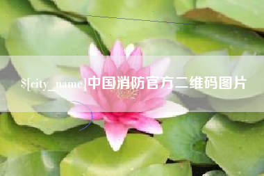 固安中国消防官方二维码图片