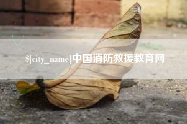 固安中国消防救援教育网