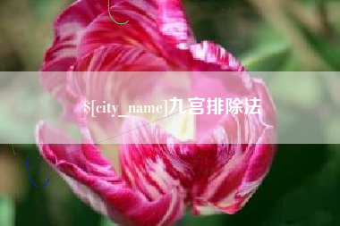 固安九宫排除法