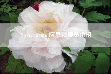固安应急救援员价格