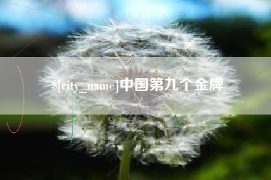 固安中国第九个金牌