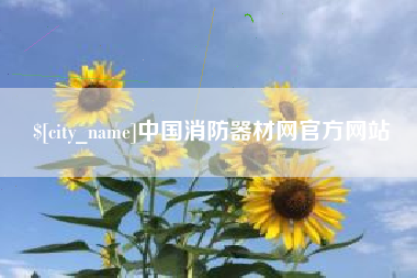 固安中国消防器材网官方网站