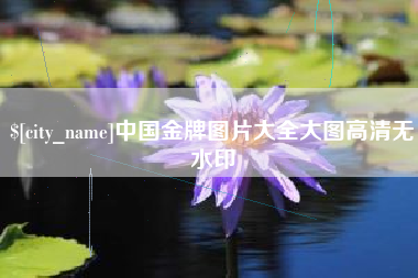 固安中国金牌图片大全大图高清无水印
