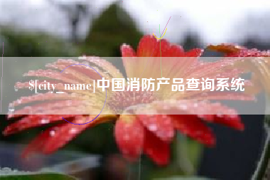 固安中国消防产品查询系统